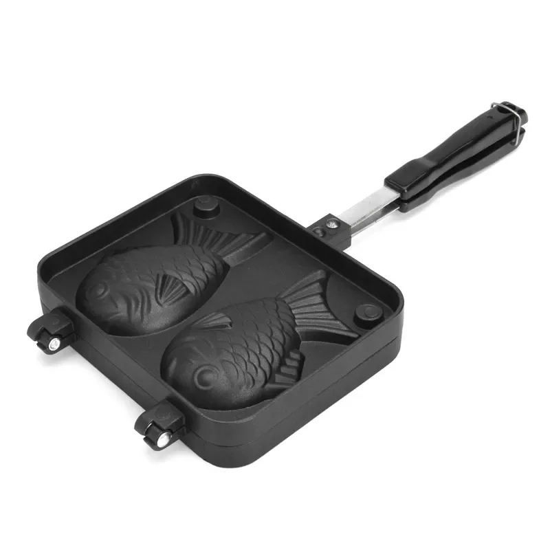 

Fish Shaped Waffle Pan Maker Non-stick Buscuit Cake Bake Bakeware Home Kitchen DIY Dessert Cooking Pan Plate Taiyaki