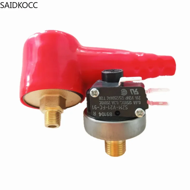

SAIDKOCC G1/4 G1/8 Vacuum Pressure Switch 16A Control Sensor Vacuum Pump Negative Pressure Switch With Waterproof Jacket