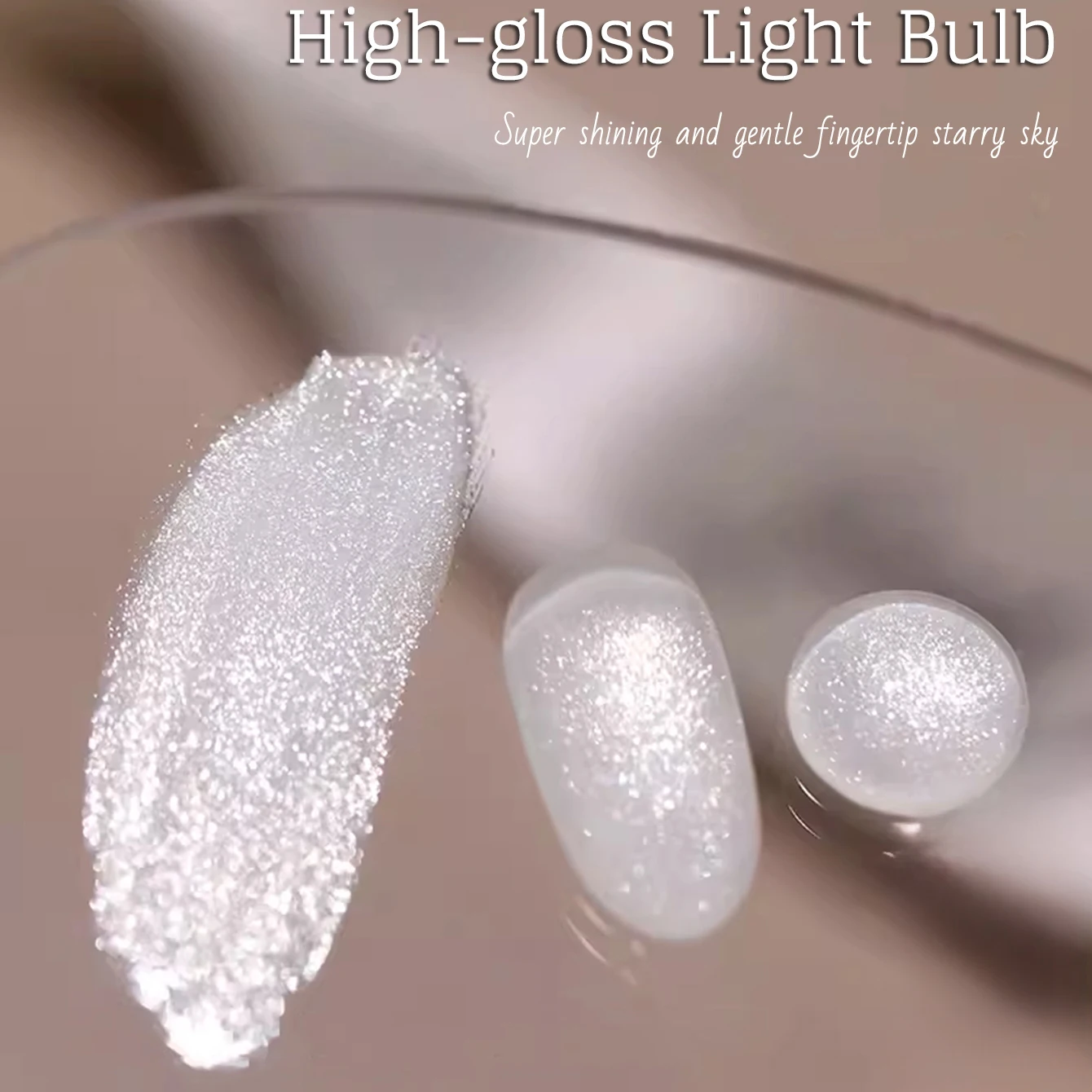 12 مللي الخريف الشتاء ضوء القمر حليب جوز الهند الأبيض هلام طلاء الأظافر أعلى لامعة في الليل مثالية لأظافر عيد الميلاد والهالوين #5