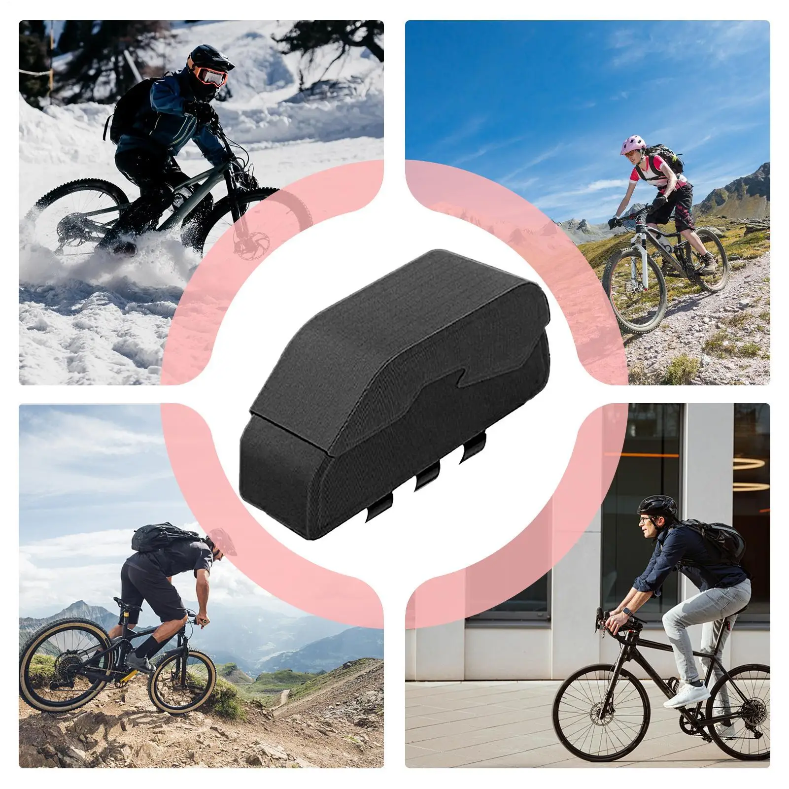 

Сумка для велосипедной трубки Магнитная дорожная сумка для велосипеда Верхняя трубка для хранения 1л Водонепроницаемая сумка Аксессуары для велосипеда для женщин Мужчины Дорога Гора Город Город