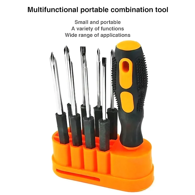 A04G-Multifunctional 8-In-1 Screwdriver Set(2 Sets)- Repair Tool Kit For Mobiles, Computers, Various Interchangeable Heads
