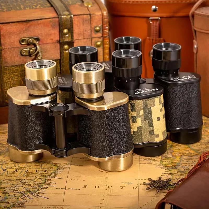 

8x30 UHD Gray Binoculars With ED Glass for Adults and Kids, High-Powered Binoculars for Hunting, Birdwatching, and More