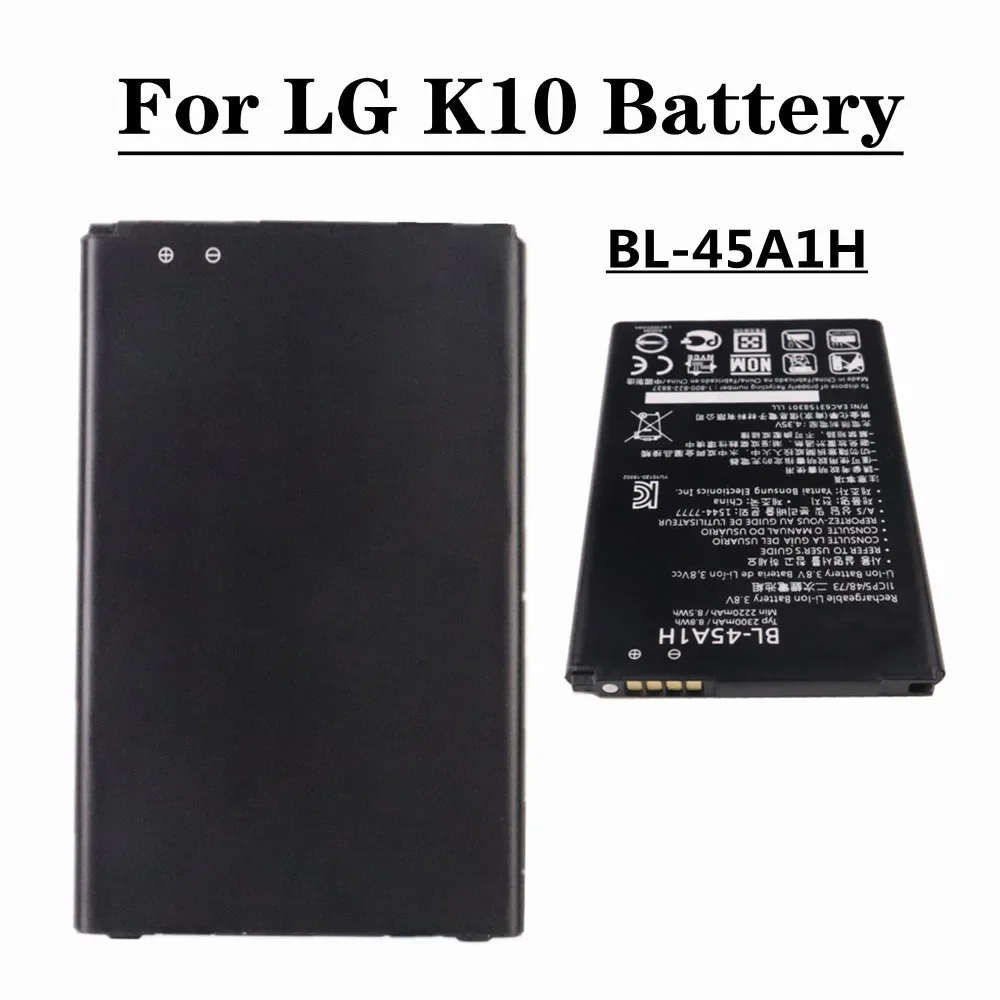 High Quality BL45A1H BL-45A1H Battery For LG K10 F670L F670K F670S F670 K420N K10 LTE Q10 K420 2300mAh BL 45A1H Phone Battery