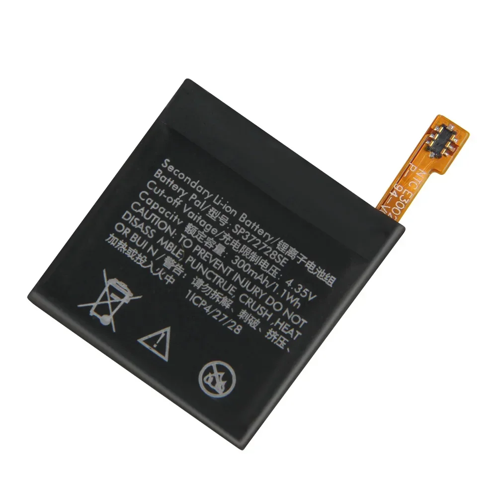 

SP372728SE For Ticwatch 2 Ticwatch2 Ticwatch Express WE11056 Replacement Battery Quality Batteries 300mAh 4.35V