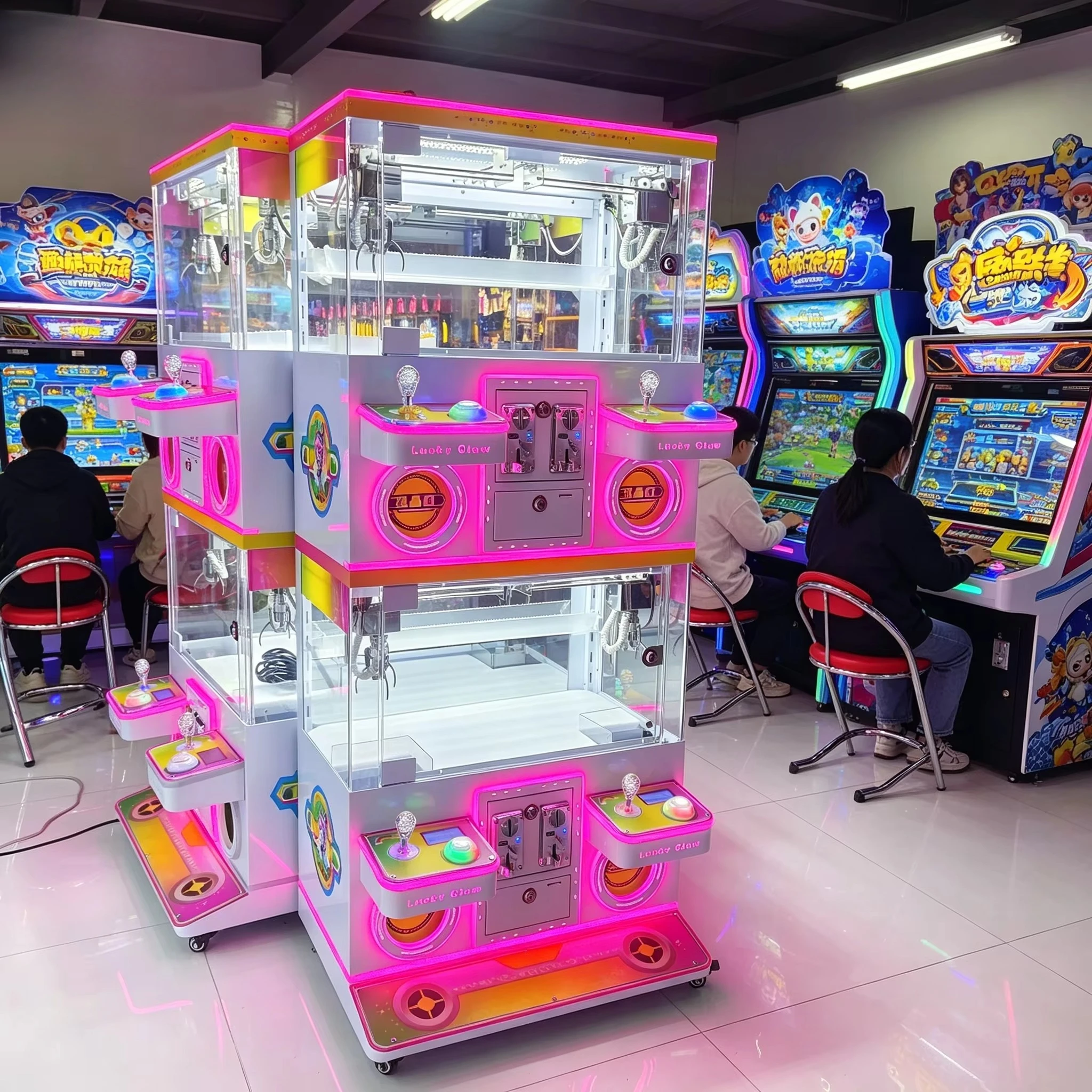 ตู้คีบตุ๊กตา 4 ช่อง สำหรับบาร์ - Arcade Prize Vending Machine บทวิจารณ์และราคา