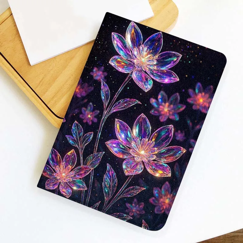 Shining Crystal Flowers For Lenovo Xiaoxin Tab Pad K10 K11 Y700 P11 3rd GT Pro Plus Gen Tablet Case Gift Cover