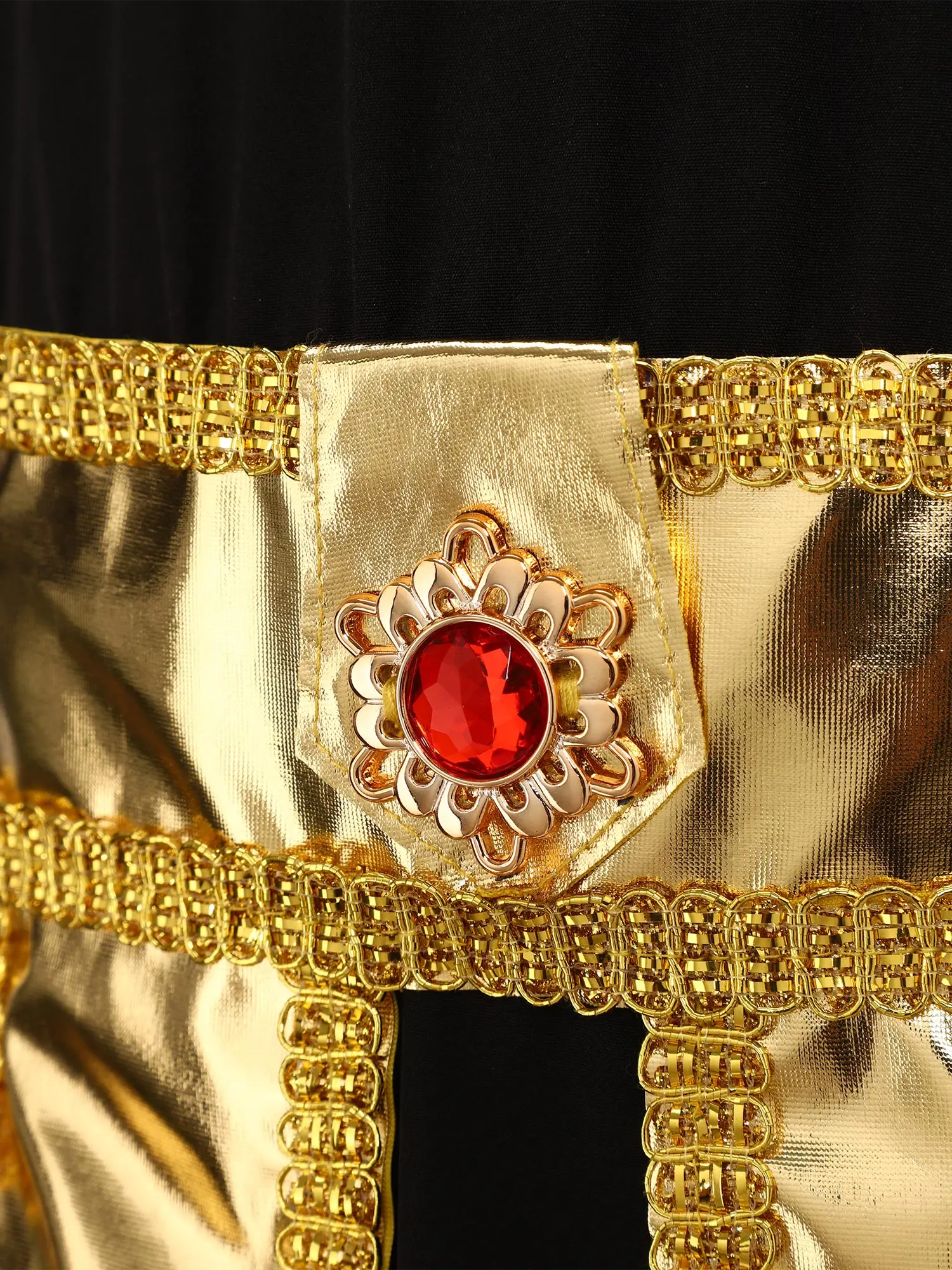 أزياء الهالوين للأطفال البنات في مصر القديمة كليوباترا التأثيرية فستان الملكة المصرية الملكية مع ياقة وأكمام للذراع وعصابة رأس