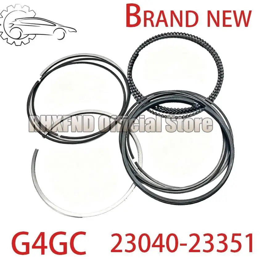 

21020-23140 23040-23351 piston ring crankshaft bearing connecting rod bearing rebuilding kit for G4GC Hyundai Tucson 2.0L