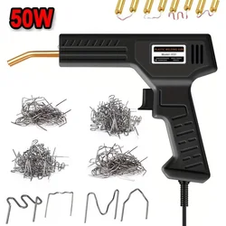 50W Car Plastic Welder Gun Tools 200/1000Pcs Hot Staples for Automotive Body Bumper Plastic Welding Plastic Gas Tank Repair