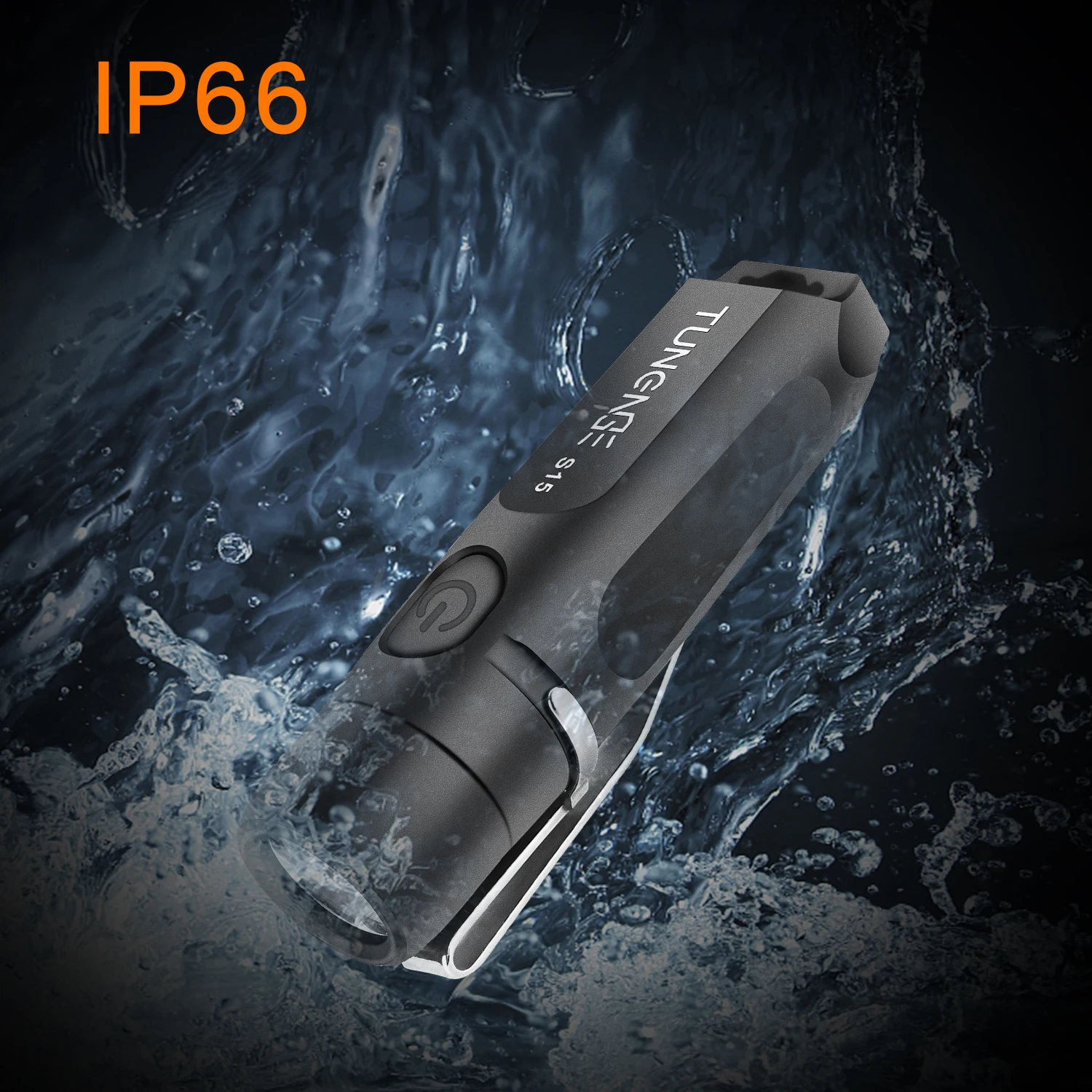 S15 Mini Flashlight Keychain Torch 650 Lumens Extremely High Brightness IP66 W/P TYPE-C Fast Charging Lighting Tool