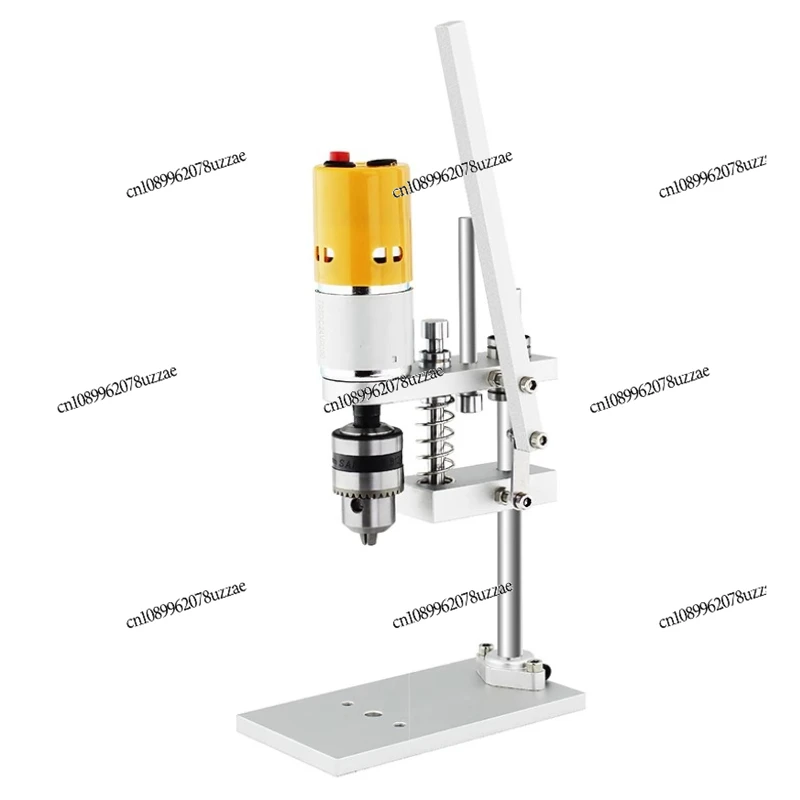 

Small Mini Bench Drill Desktop Drilling Machine DC Chuck High Precision High Speed Desktop Switch Silent Drilling Machine