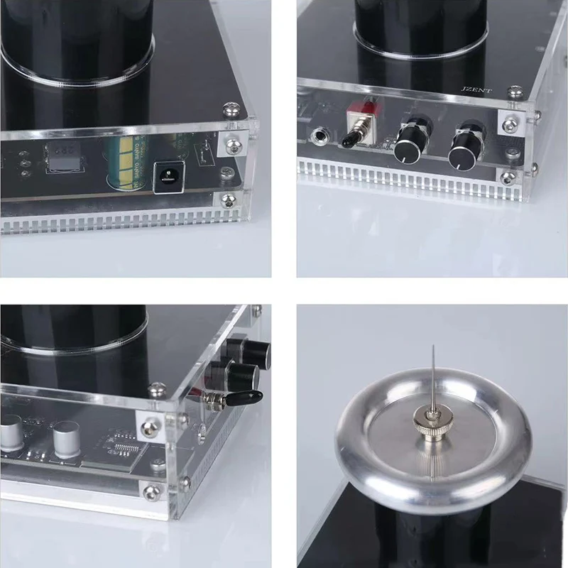 Tesla Coil Arc Music Kit - Touch Sensitive DIY Lightning Experiment, Educational Science Project with Arc Displays