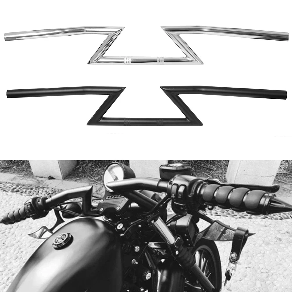 

Руль 1 дюйм Z Bar подходит для Honda Shadow Ace Spirit Magna VT750 VT1100 VF750