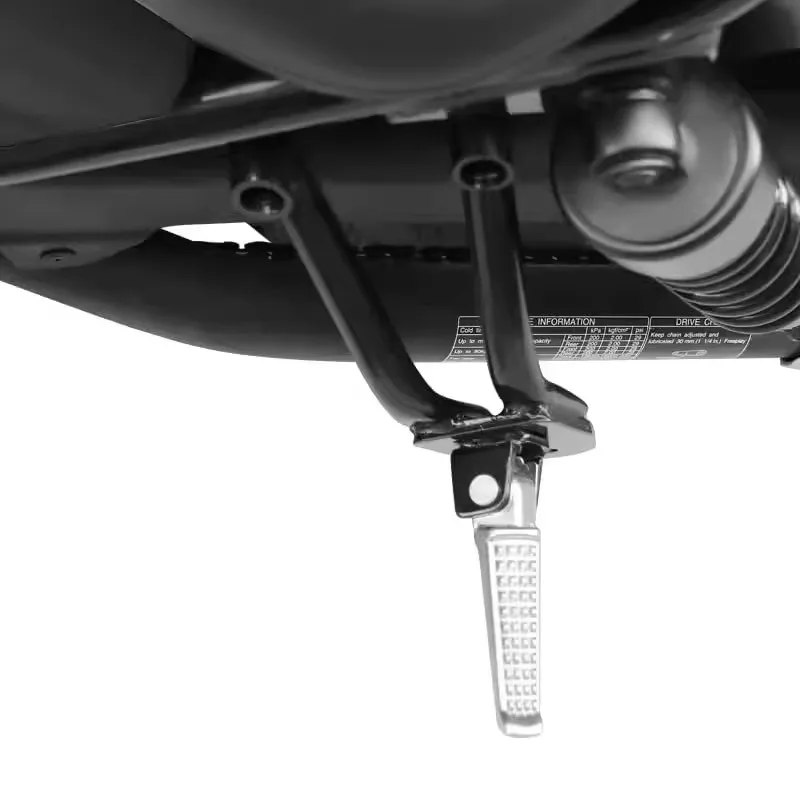 Rebel CM300 CM500 Rear Foot Passenger Rest Seat Durable Black Pedal Motorcycle Accessories