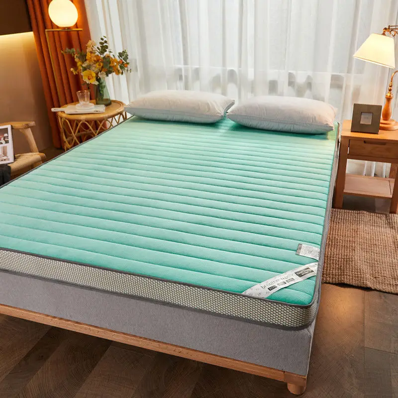 Tatami Mattresses Double Bed Couple Folding Orthopedic Mattress Topper Floor Mat Folding Bed for Sleeping  Pad Sofa Bed Futon