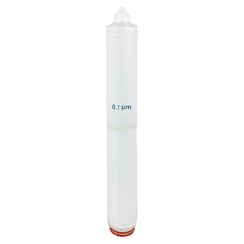 

0.1 µm Submicron Pleated Membrane Filter Cartridges 20", 226 O'Ring Design&Bayonet, Polypropylene Micro fiber Media