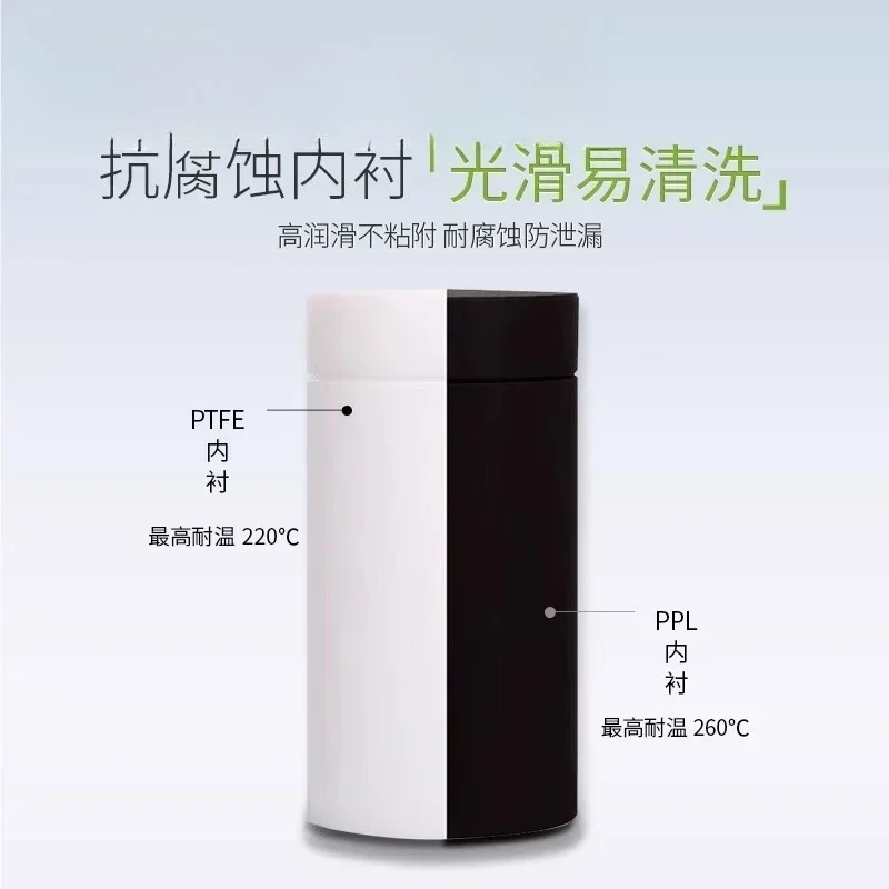 Thickened hydrothermal synthesis reactor stainless steel PTFE lined dissolution laboratory high temperature and high pressure