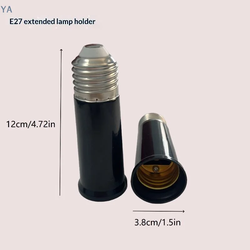 【SA】【AN】120mm E27 To E27 Extender Lamp Holder Base Bulb Extend Extension Socket Adapter LED Light Adapter Converter