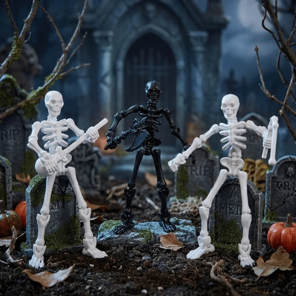 Air Pump Driven Dancing Skelet - Aquarium Fish That Glow In The Dark 评论和价格