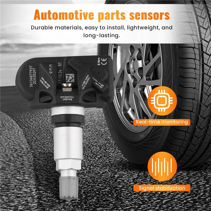 

36106877937 Car Tire Pressure Monitoring System Sensor TPMS Sensor For BMW Alpina Toyota 6877937-X67A