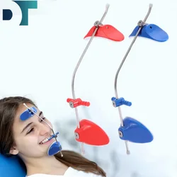 Dental Orthodontic Forward Pull Headgear Facemask Single Lever Multi-Adjustable Face Mask with Screw Hot Sell