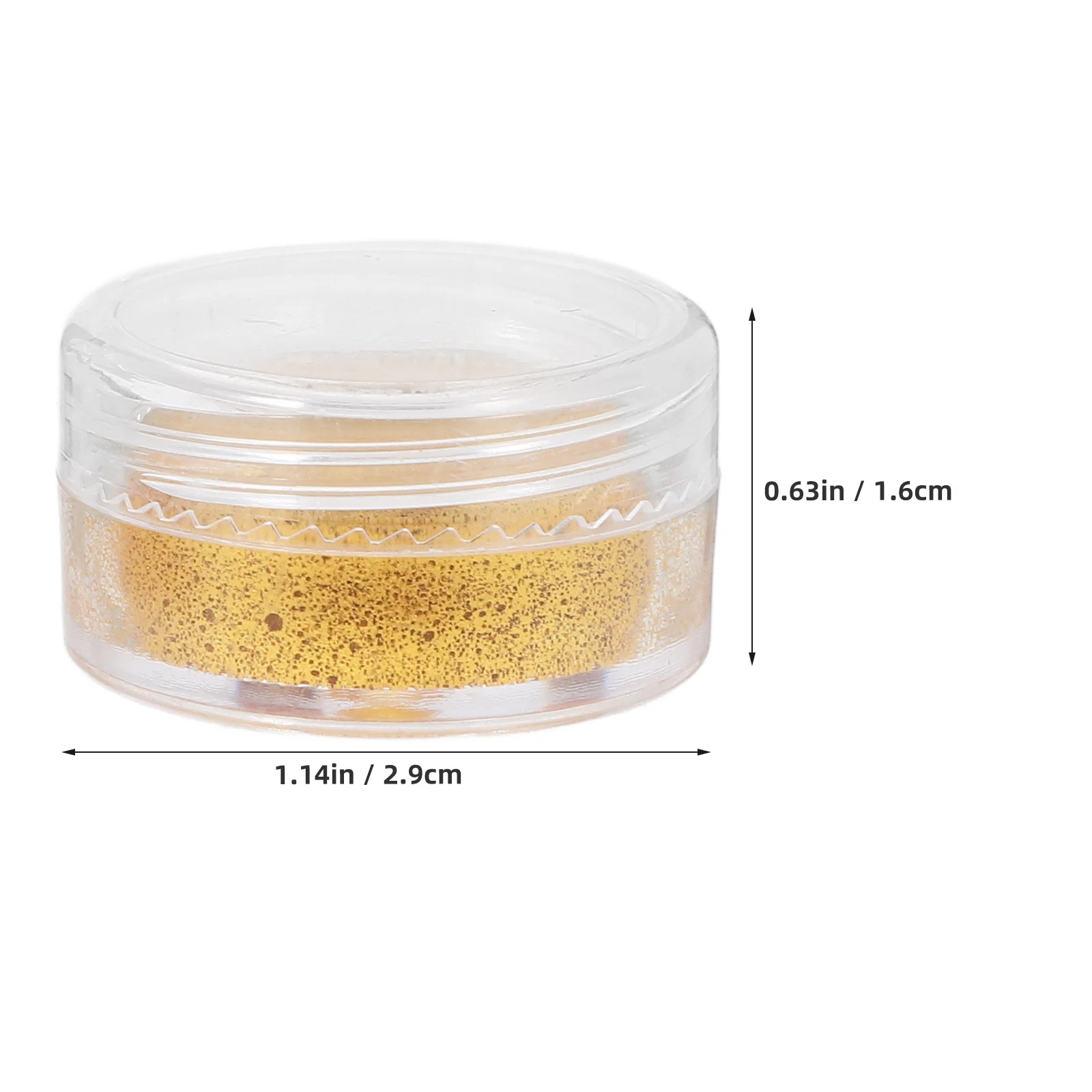 2 قطعة مجموعة الطلاء بالألوان المائية اللامعة 5 مللي طقم طلاء معدني مناسب للسفر لقماش القماش الحرف الفنية مسحوق الصباغ