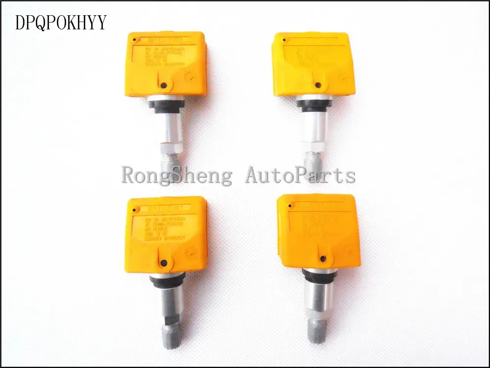 

DPQPOKHYY Set of 4 For Mitsubishi Eclipse Montero Tire Pressure Sensor TPMS OEM MN103081