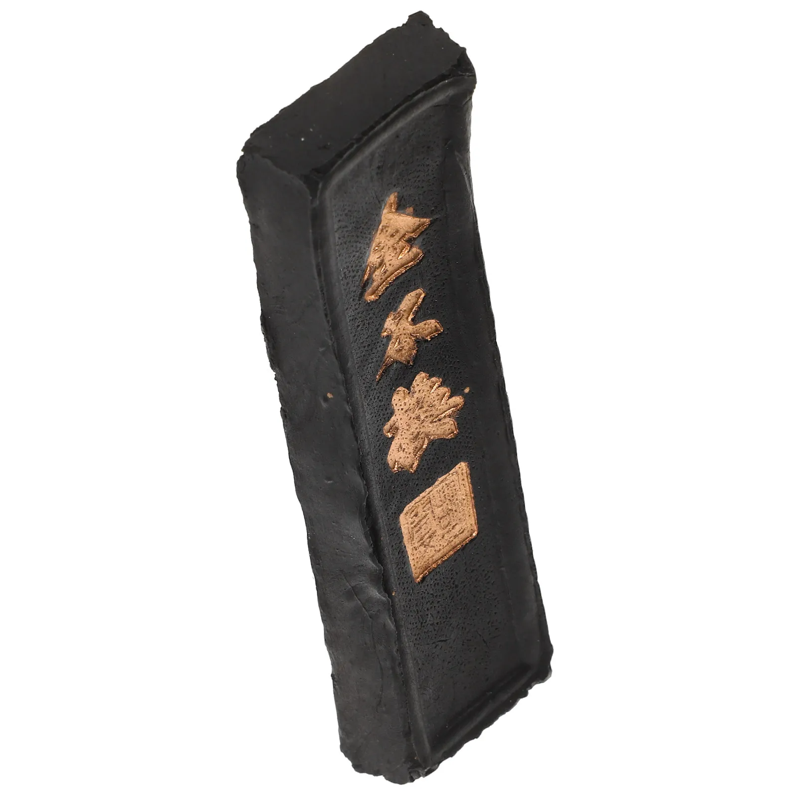 

Bu Ink Stick Creative Calligraphy Ink Block Firm Fine Smoke Black Shiny Natural Flavor for Beginners Students Artists