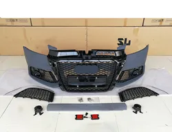 Car front bumper surrounded Radiato grille grill cover frame Body kit for Audi a3 09-13 modified rs3