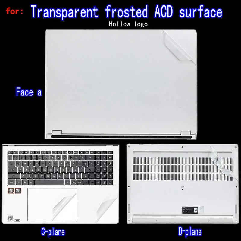 2026 for ASUS VivoBook Pro 14/16 S5450A S5650A Notebook Body Film S3407C S3607C Shell Film Scratch-proof Skin Protection Film
