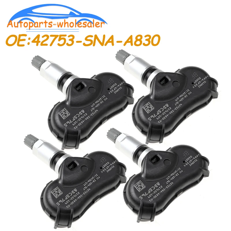 

Car For Honda CRZ Insight Odyssey Element Civic TPMS Tire Pressure Sensor 42753-SNA-A830 42753SNAA830 42753SNAA830M1