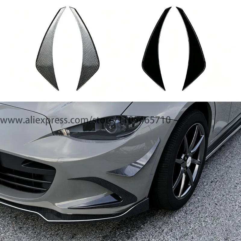

For Mazda MX-5 Miata ND 2016+ Side Wind Blade Splitter Side Diffuser Aerodynamic Sport Exterior Mod Accessories