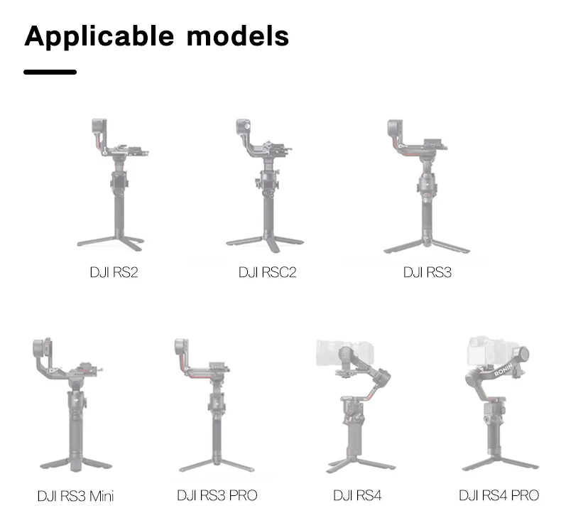 Universalgelenk-Sling-Griff mit NATO-Klemme, Kaltschuhhalterung für DJI RSC2/RS3/RS3 Mini/RS3 PRO/RS4/RS4 PRO Handstabilisator – Detail 5