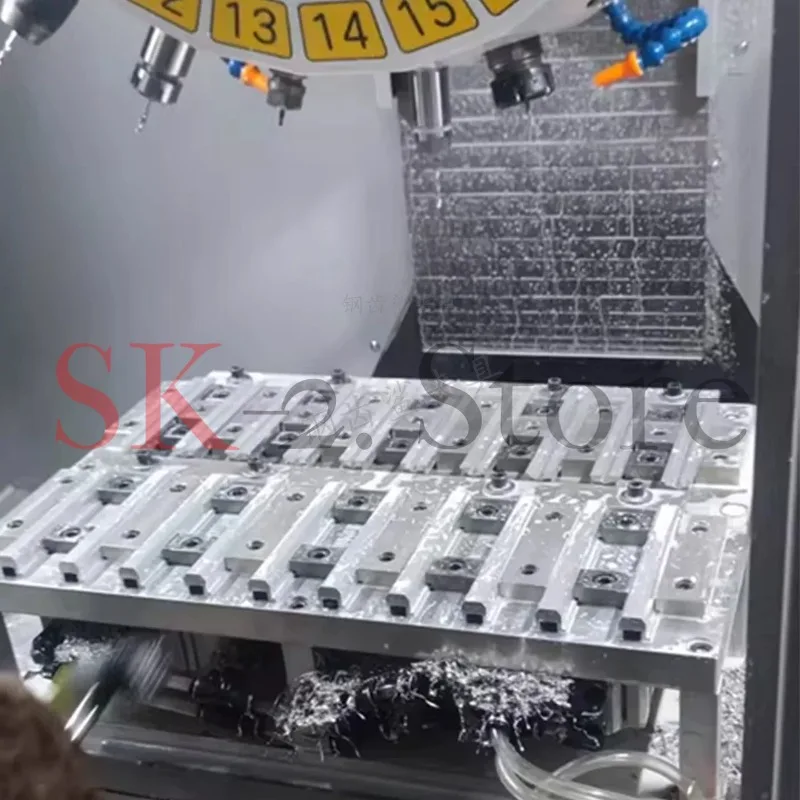 Suitable for OK Clamp Pneumatic CNC Wedge Expansion Clamping Block Machining Center Precision Vise