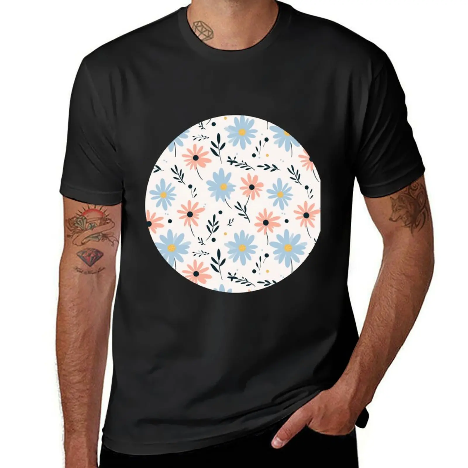 

Cozy Winter Flowers: Seamless Patterns for Warm Decor T-shirt heavyweights plain sublime summer tops oversized t shirts for men