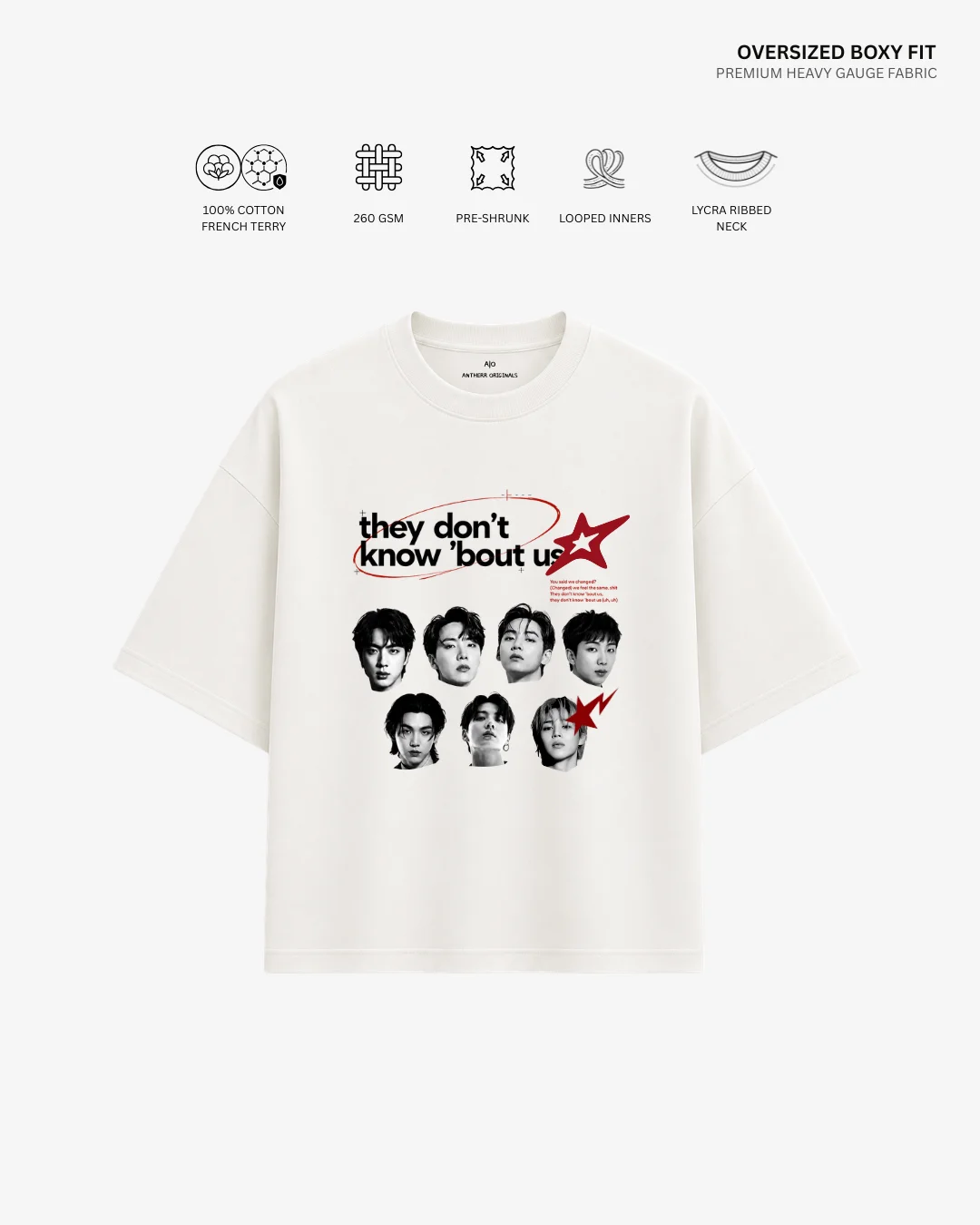 2026 Summer Men and Women Parent Child Pure Cotton T-shirt K-Pop Bt21 Arirang Comfortable, Breathable, High Quality Ins Y2k