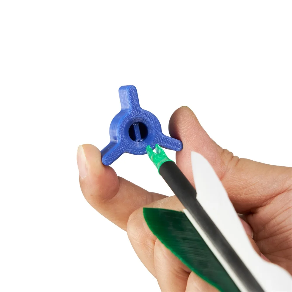 Ajustador de nock universal para flechas de arco recurvo y compuesto - imagen 3