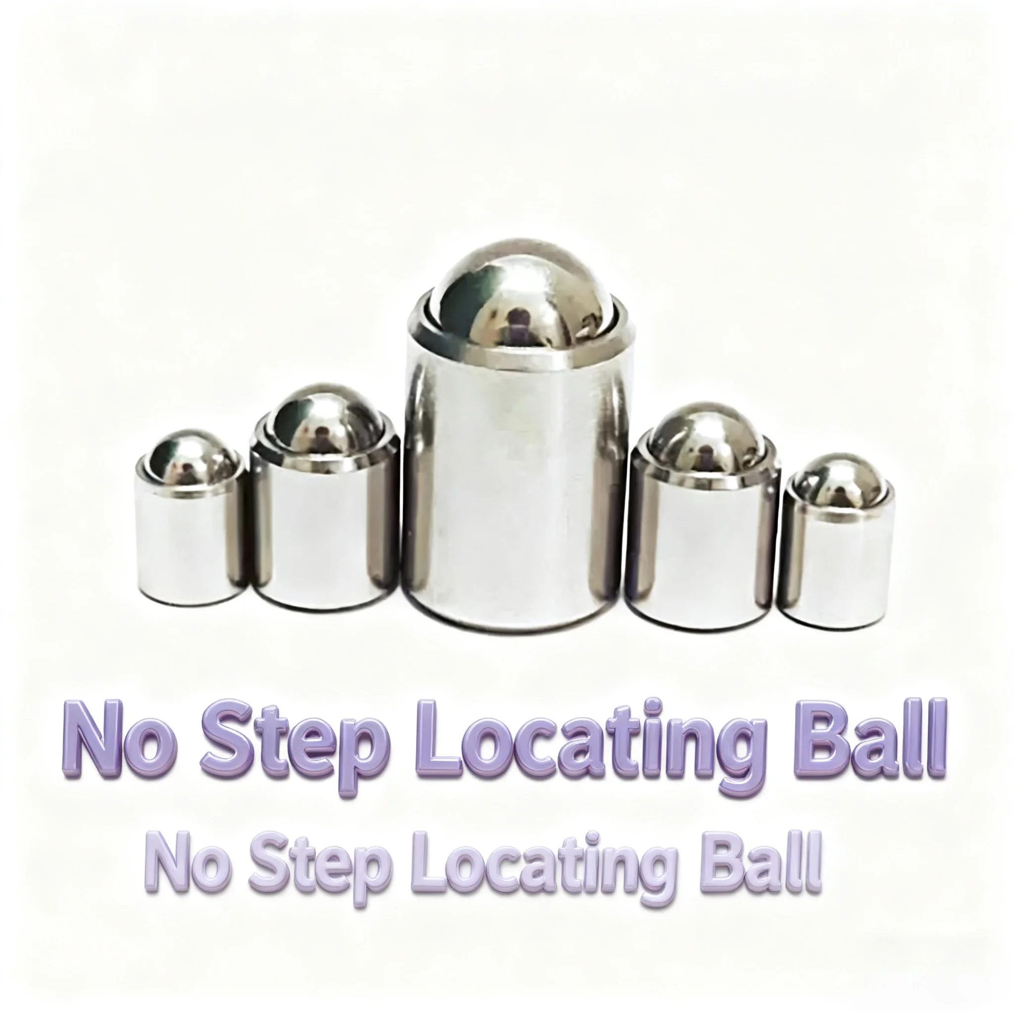 Hochwertiger Federstößel aus Edelstahl mit Kugel, langlebige Ortungskugeln/keine Stufenortung/Federortungskugeln