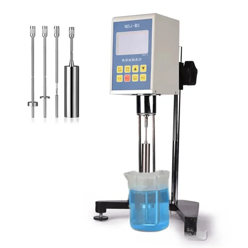 Digital Rotary Viscometer High Precision Paint Viscosity Meter LCD For NDJ-5S/NDJ-8S  110V/220V