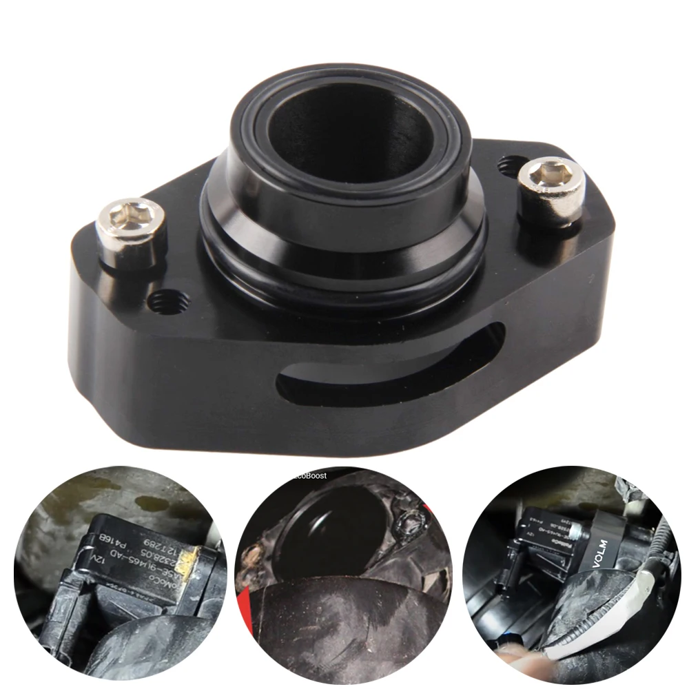 Blow Off Valve Adapter For Ford F150 F-150 Ecoboost 3.5L 2013-2015 / 2.7L 2015 / Raptor 3.5L 2017+