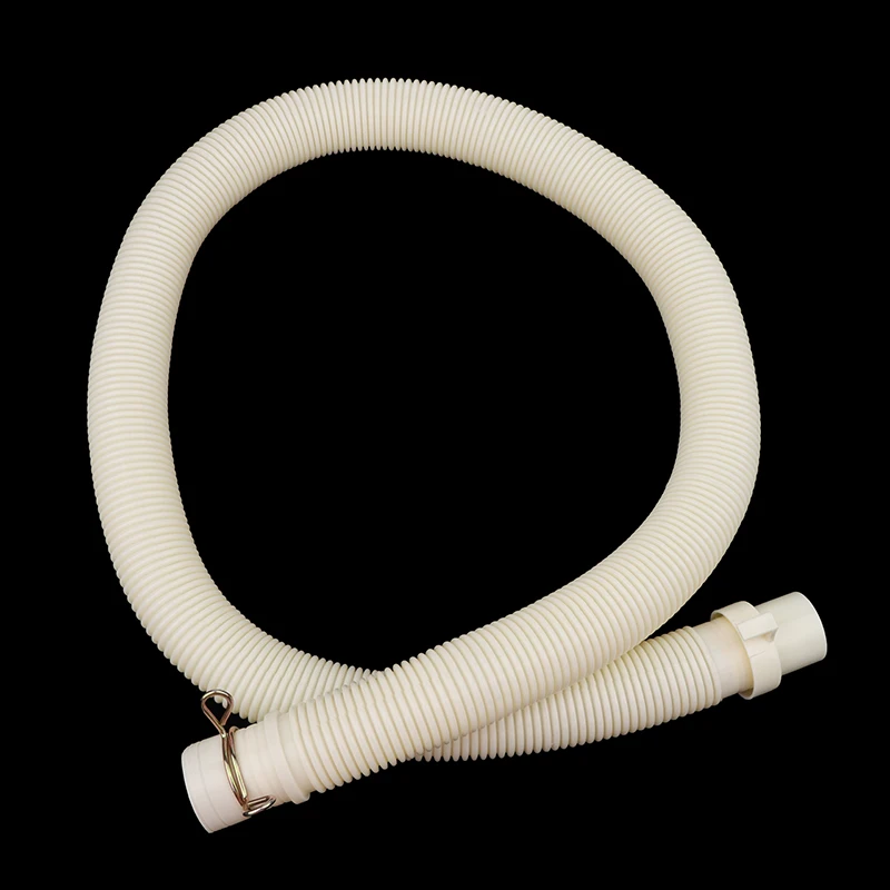 Washing Machine Drain Pipe 4 Ft Flexible Drain Outlet Pipe Basin Sink Extended Pulsator Drum Washer Discharge Hose