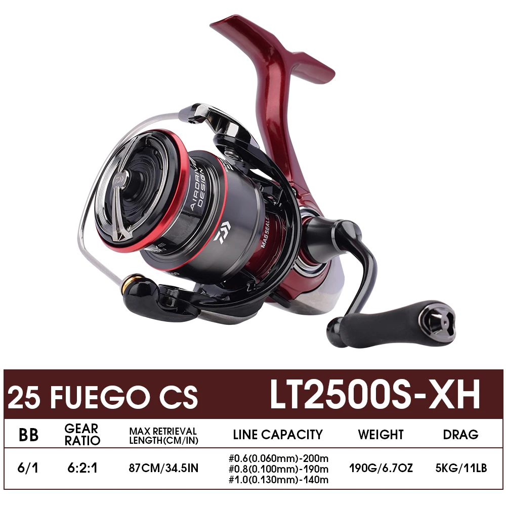海外モデル 2025 DAIWA FUEGO CS LT 2500-XH Sb9898c2d92ac4dab9bd3b6b32bdb9