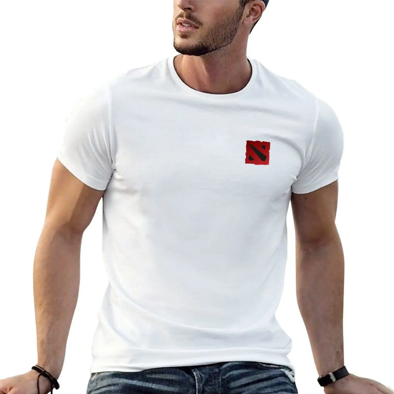 DOTA Logo T-Shirt Basic Plain Tee for Spring and Summer