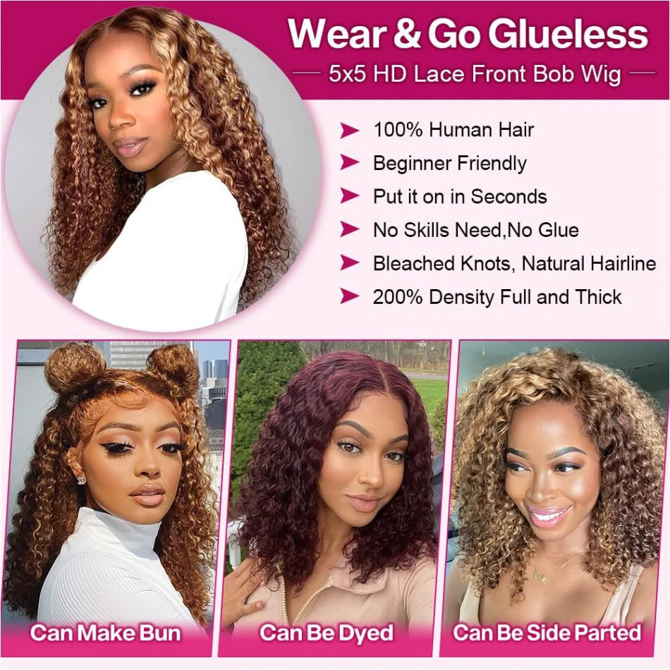 Thumbnail 4 - #16 New Full Lace Natural Hairline Wigs Arrivals