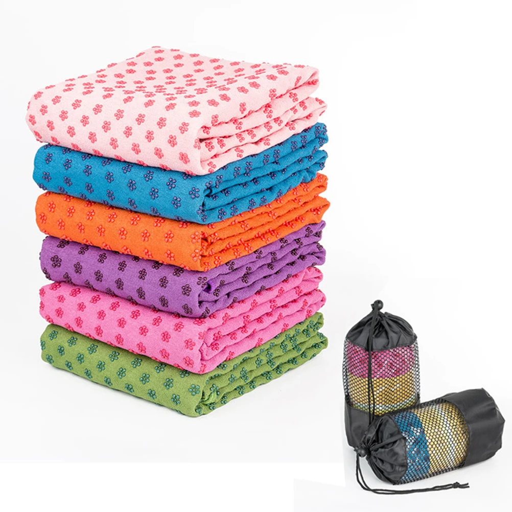 

Extra Thick Non Slip Yoga Mat Fitness Exercise Blanket Lightweight Waterproof Eco Friendly For Outdoor Travel Pink