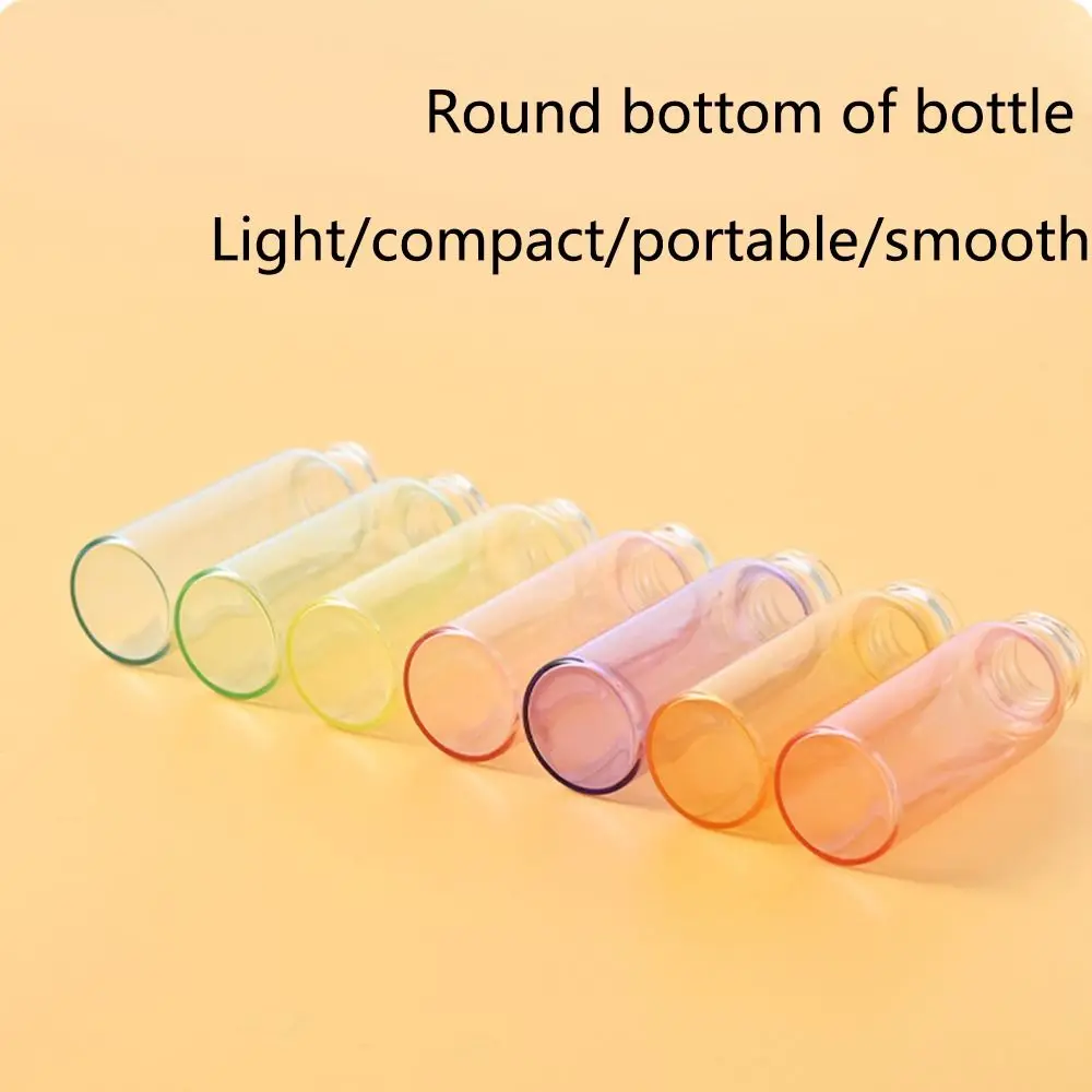 7 Pcs Refillable Mini Dropper Bottle Set Macaron Color Reusable Glass Essential Oil Vials Empty 5ml/10ml/15ml