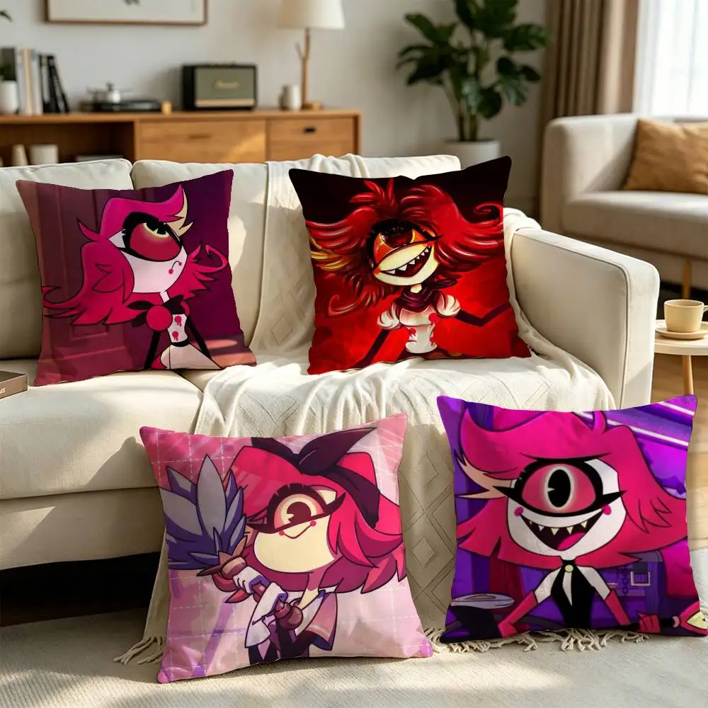 

H-Hazbin H-Hotels Niffty Pillow cover Simple solid color design Surprise For Multiple Bedroom Styles.