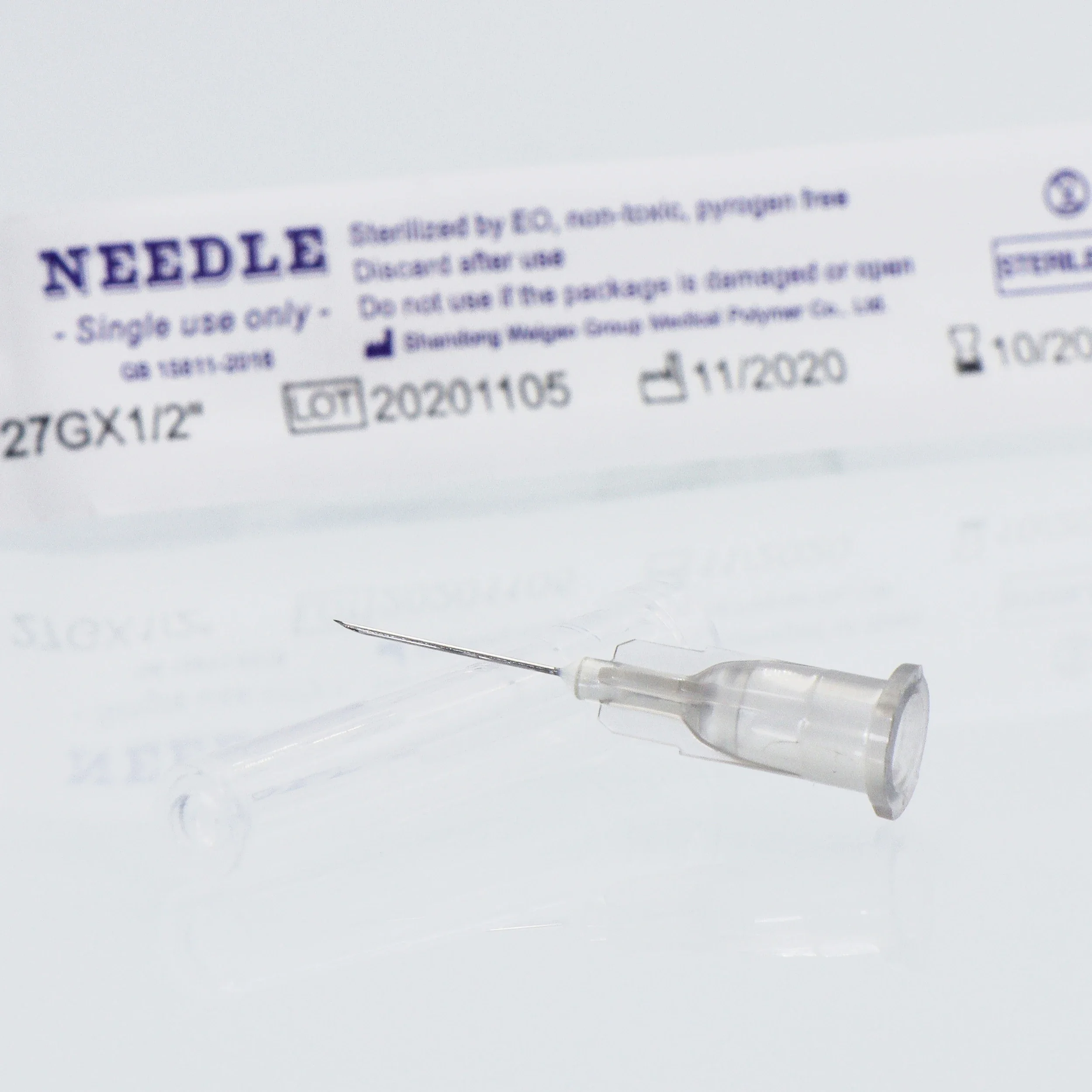 Disposable subcutaneous injection needle 27G 13mm