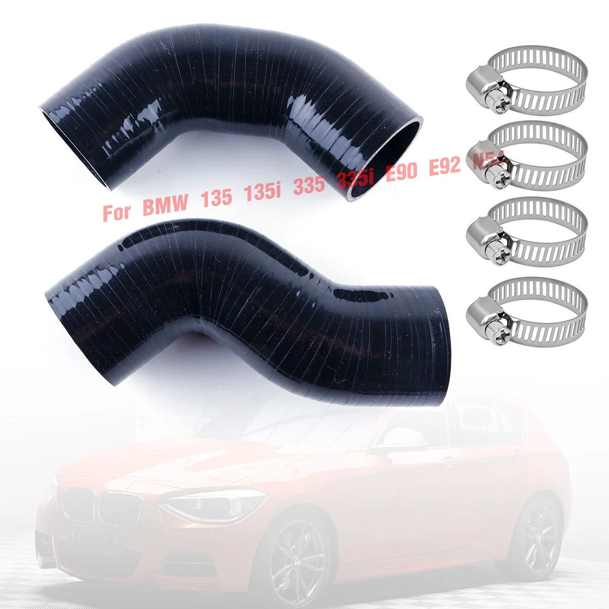 4Ply Black Silicone… - image