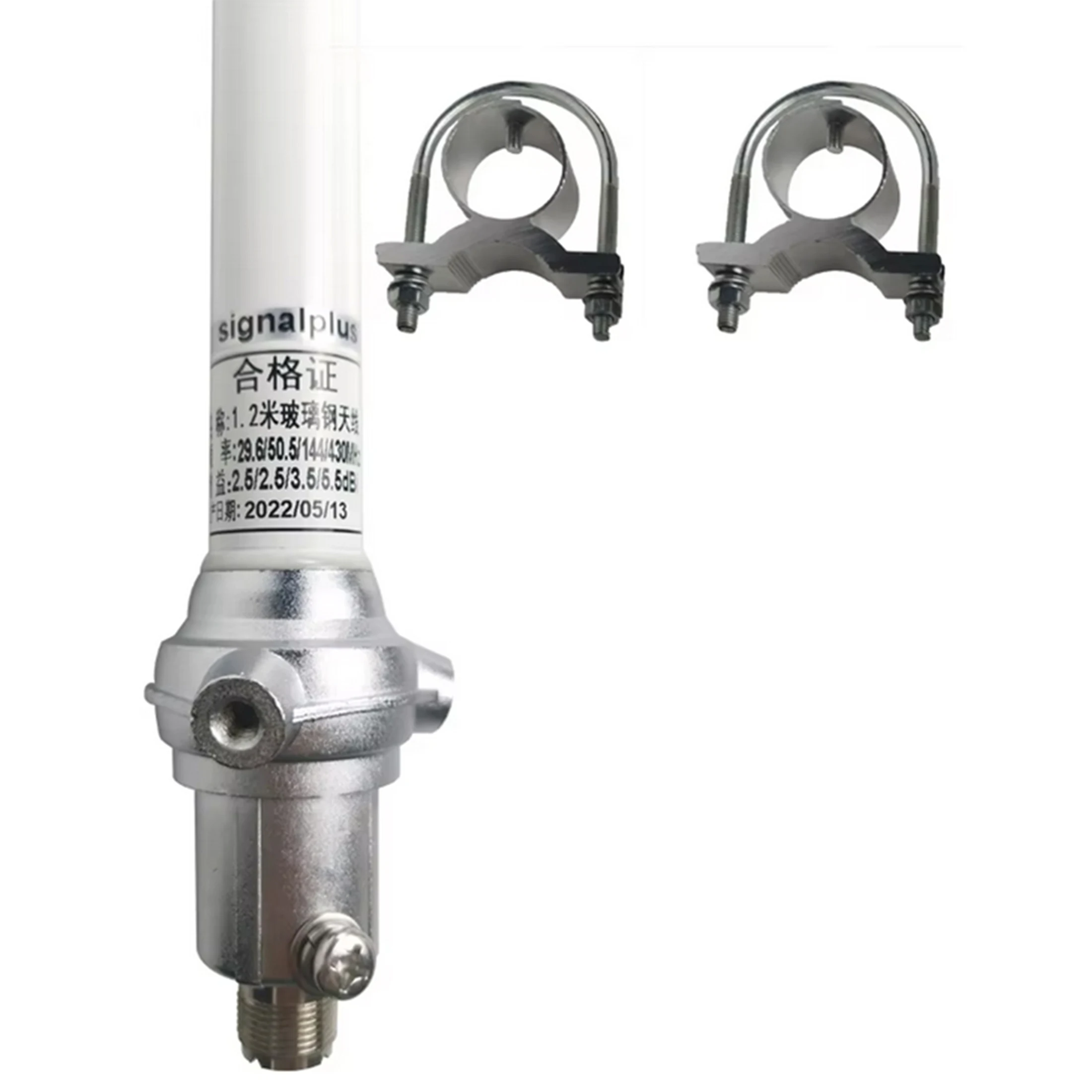 Quad-Band Relay Master,29.6/50.5/144/430Mhz UV Amateur Base Station Antenna for Relays,Police Scanners, & SUVs